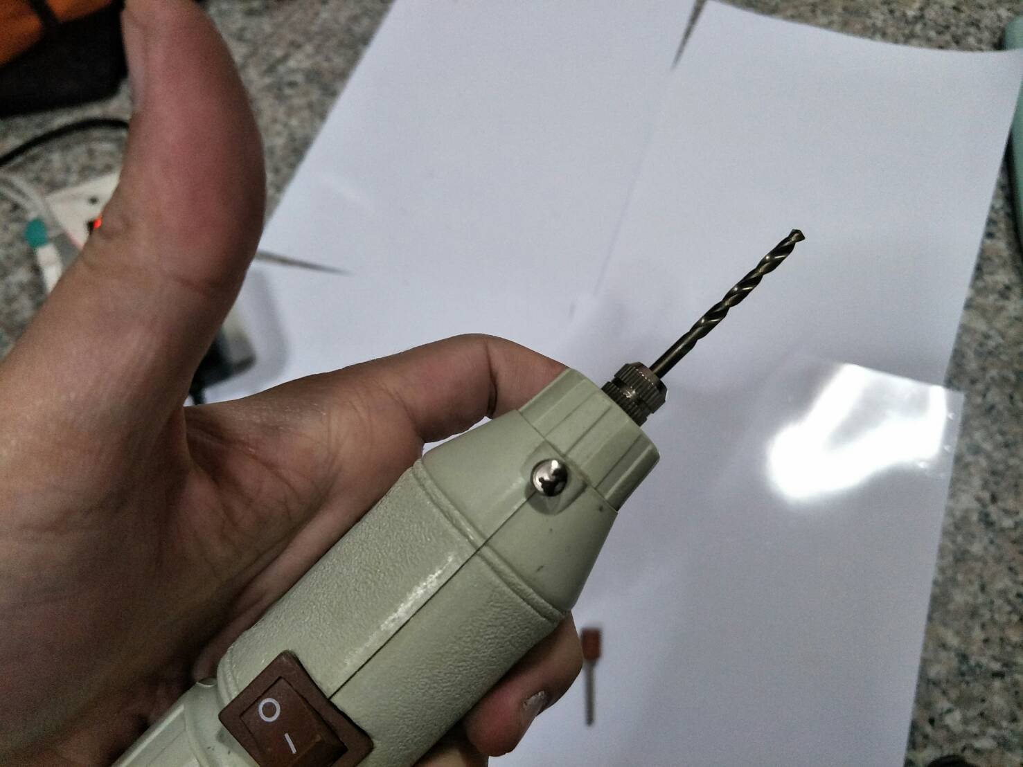 EG13 เครื่องเจียรมินิ 3.7V แกน 3 มิล ชาร์ไฟได้ สำหรับ DIY