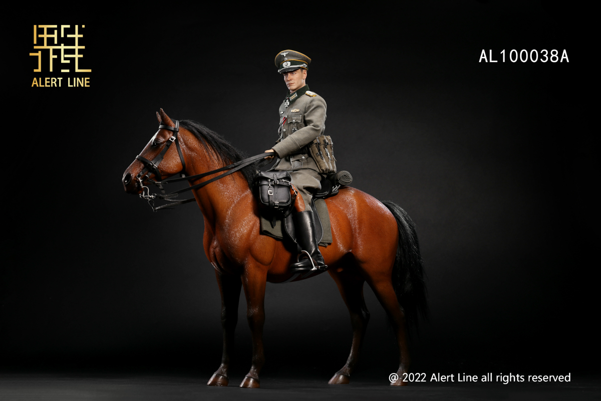 Alert Line AL100038A 1/6 WWII German Battle Steed (Brown)