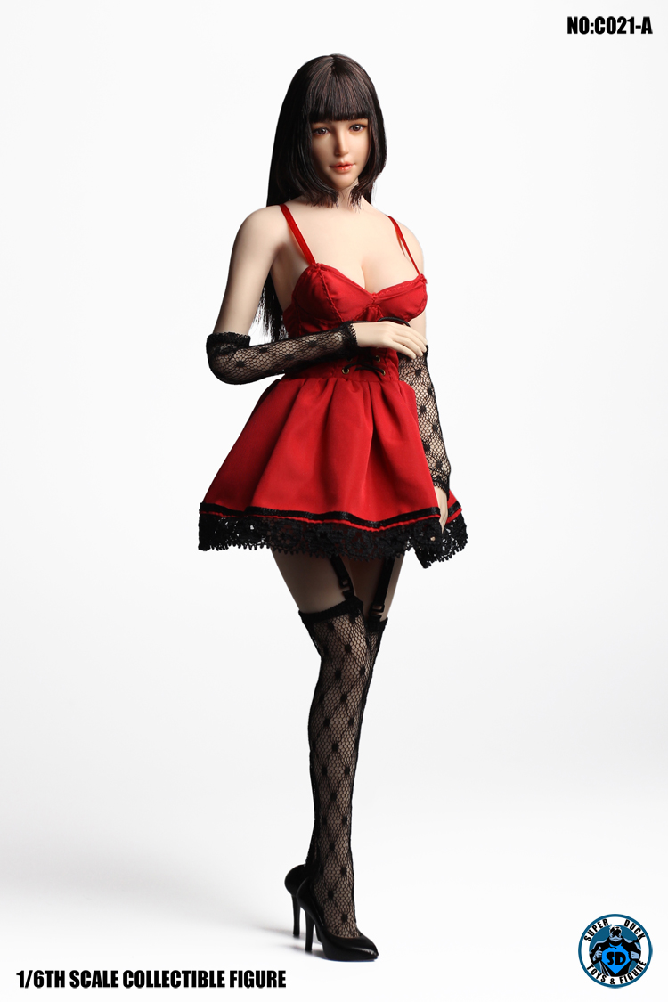 SUPER DUCK C021 Sexy dress suit set