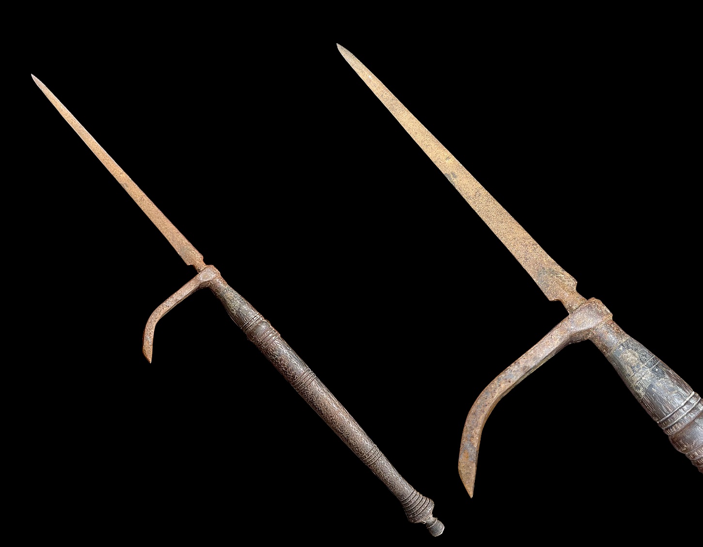 คชกุศ ขอสับช้างโบราณ อายุราว80ปี ตะขอสับช้าง