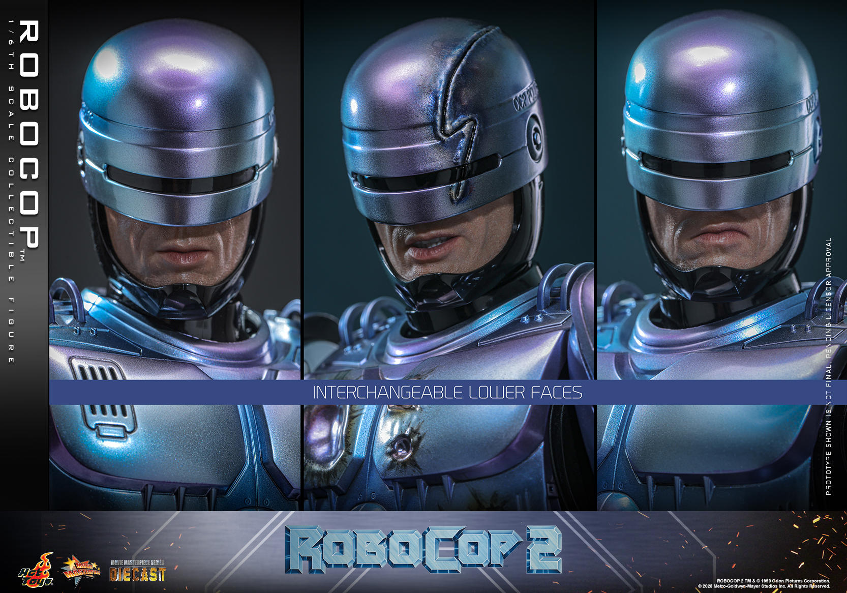 Hot Toys MMS827D74 RoboCop 2 - RoboCop