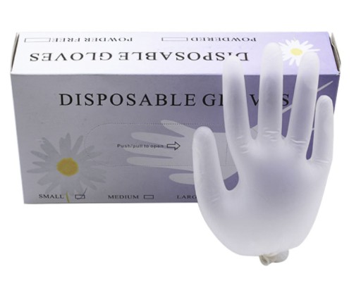ซื้อ 2กล่องคุ้มกว่า!! ถุงมือยาง PVC ไร้แป้งจากโรงงาน ป้องกันเชื้อโรค ทำความสะอาด (1 กล่องมี 50 ชิ้น) มีไซส์ให้เลือก