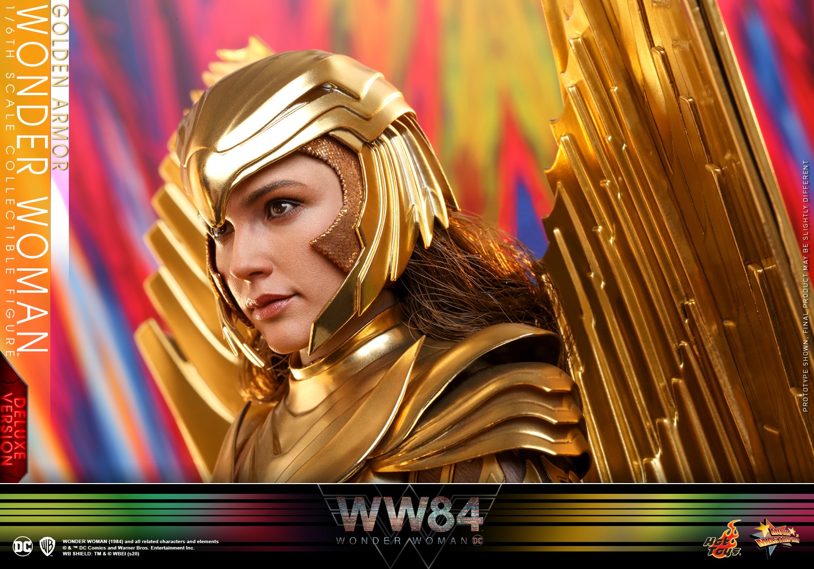 Hot Toys MMS578 Wonder Woman 1984 1/6 Golden Armor Wonder Woman (Deluxe Version)
