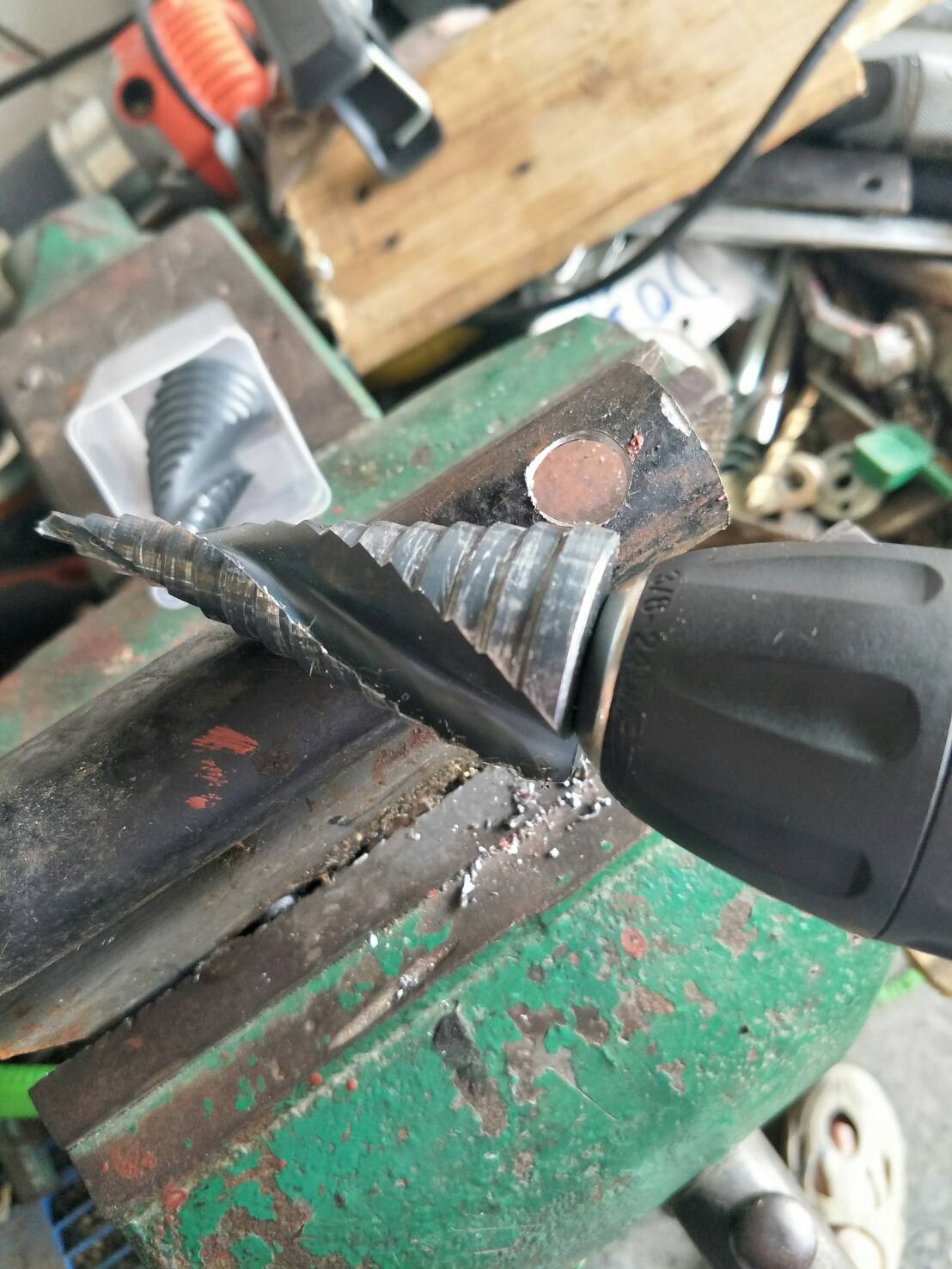 ST09 ดอก Step Drill 4-32 mm คุณภาพสูงสำหรับงาน เหล้ก /สเตนเลส ไม่เกิน 3 มิล