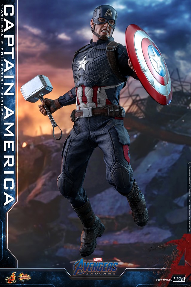 Hot Toys MMS536 Avengers: Endgame - Captain America