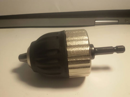 CH01 หัวจับดอกสว่านแกนหกเหลี่ยม แบบปลดเร็ว จับได้แตั้งแต่ 1.5 มิล -10 มิล 23/8 24 UNF