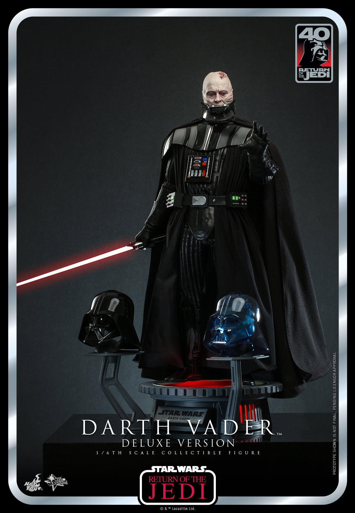 Hot Toys MMS700 1/6 Star Wars Episode VI: Return of the Jedi ™ - Darth Vader™ (Deluxe Version)