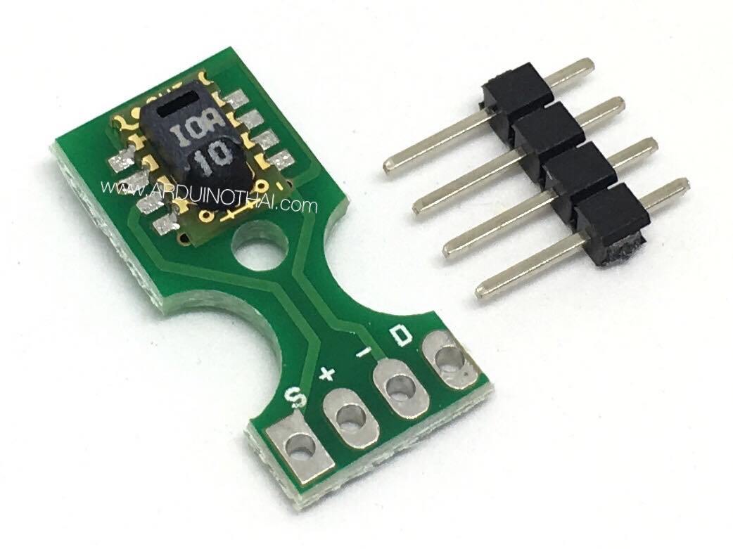 DHT90 SHT10 Digital Temperature and Humidity Sensor Module เซนเซอร์วัดอุณหภูมิและความชื้น สต็อกไทยส่งไว