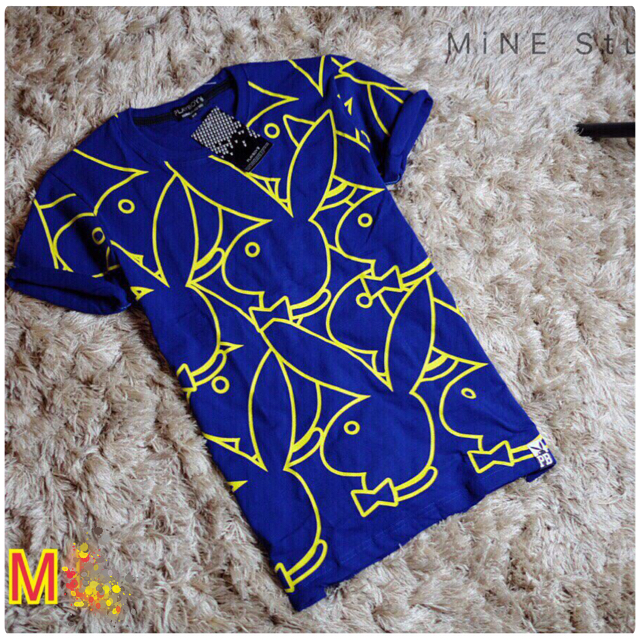 เสื้อยืดงานสกรีนทั้งตัวลายโลโก้ PLAYBOY