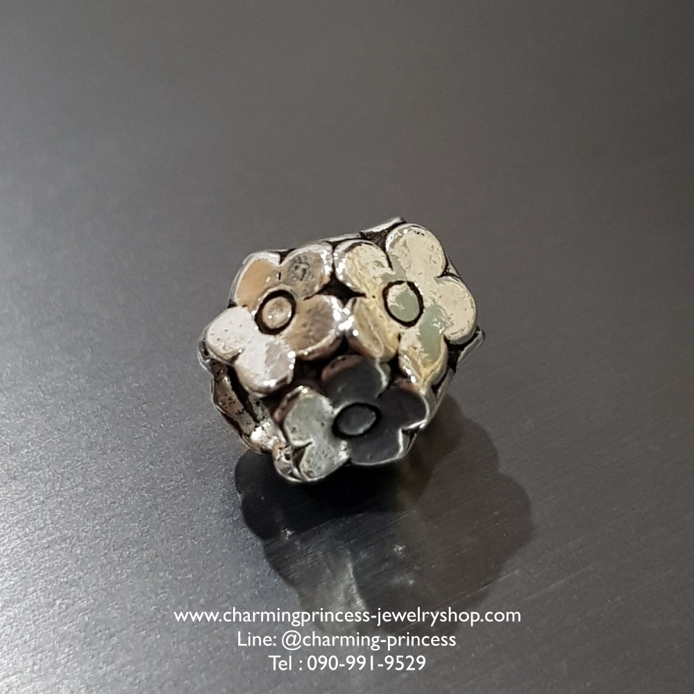 ตัวคั่นดอกไม้สไตล์แพนดอร่า Lily Pandora Inspired 925 Sterling Silver