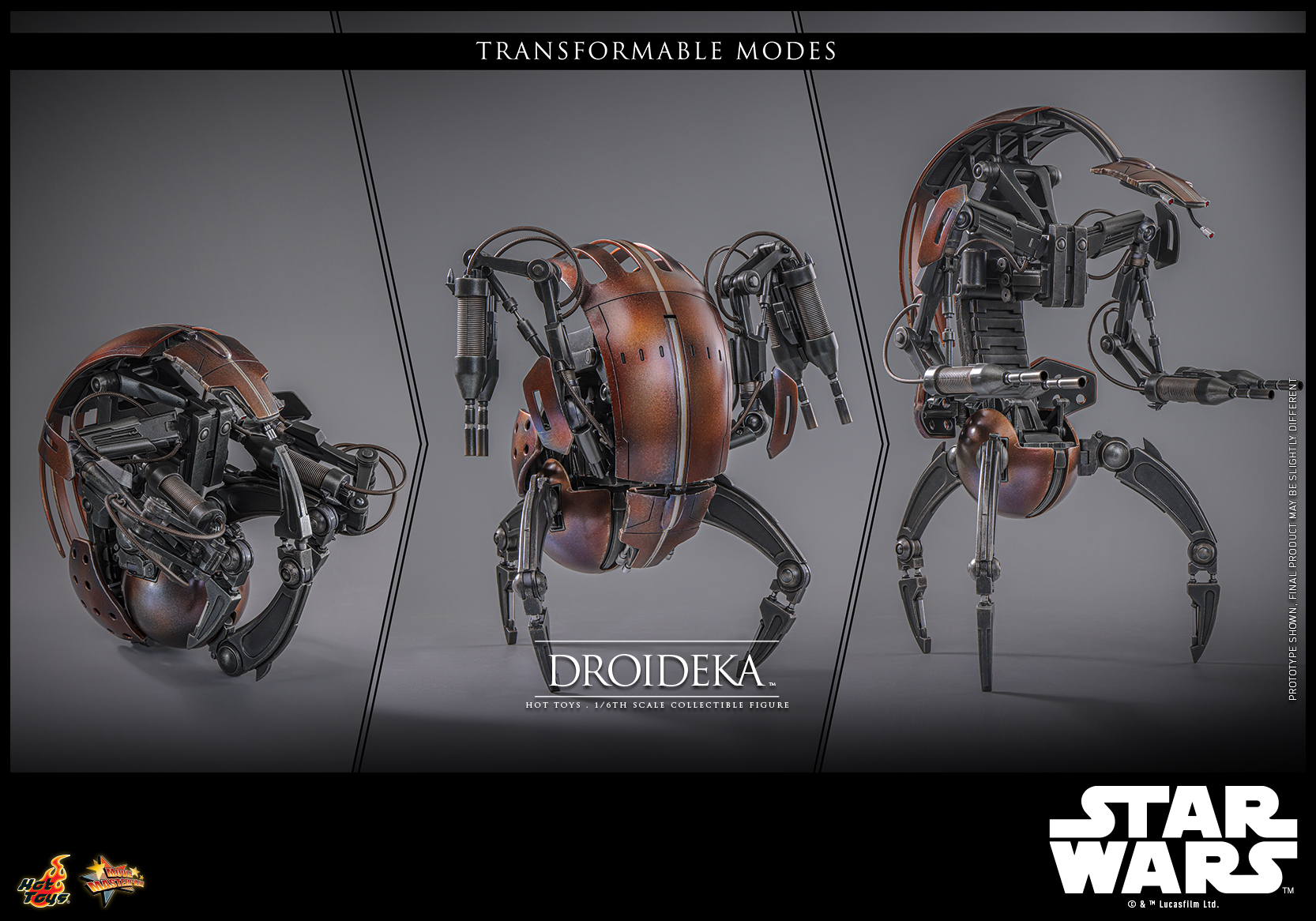 Hot Toys MMS755 Star Wars: The Phantom Menace - Droideka