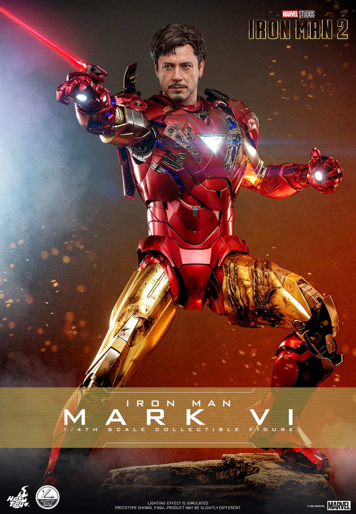 Hot Toys QS025 1/4 Iron Man 2 - Iron Man Mark VI