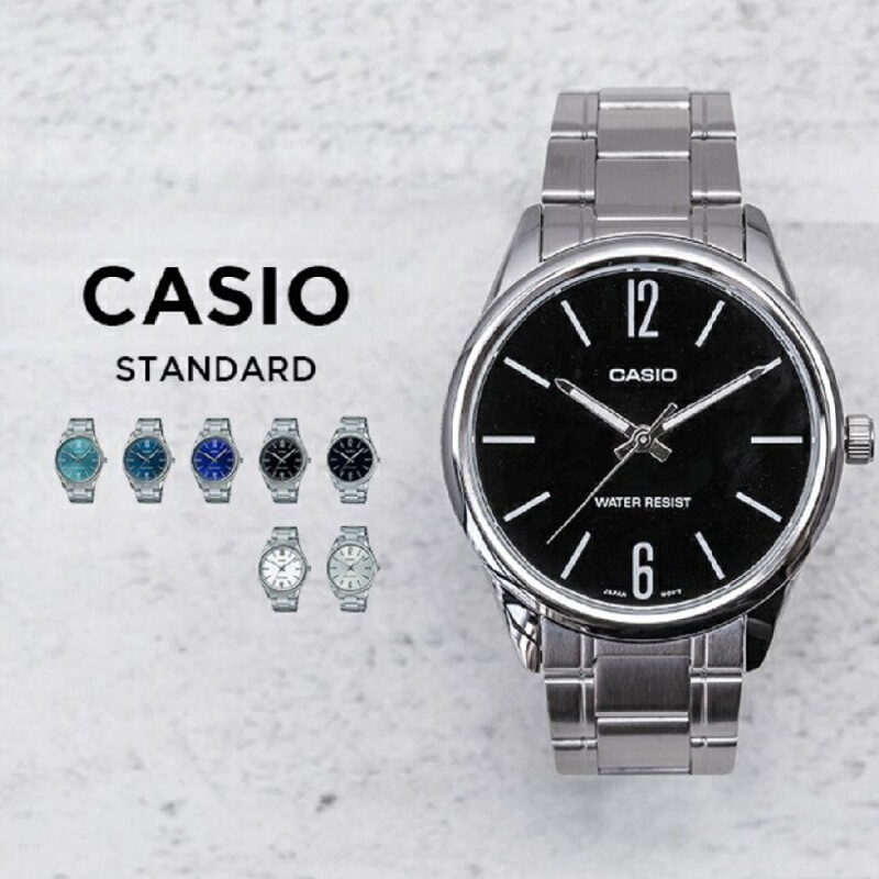 นาฬิกาข้อมือ Casio Standard Men MTP-V005D Series รุ่น MTP-V005D-1B MTP-V005D-3B MTP-V005D-7B
