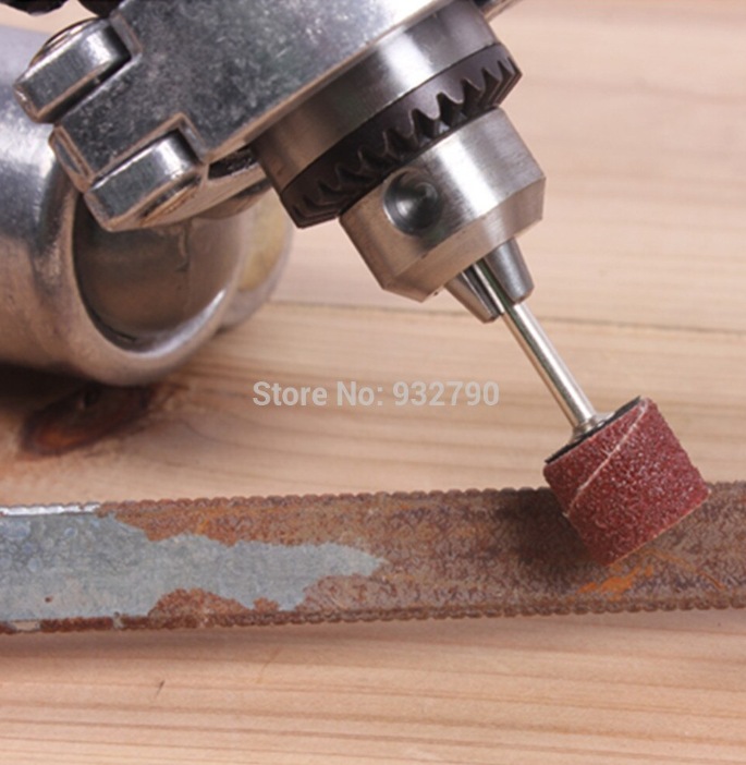 DG24 ชุดหัวขัดผ้าทราย แกน 3 มิล 51 ชิ้น หัวขัด 1/4+3/8+1/2