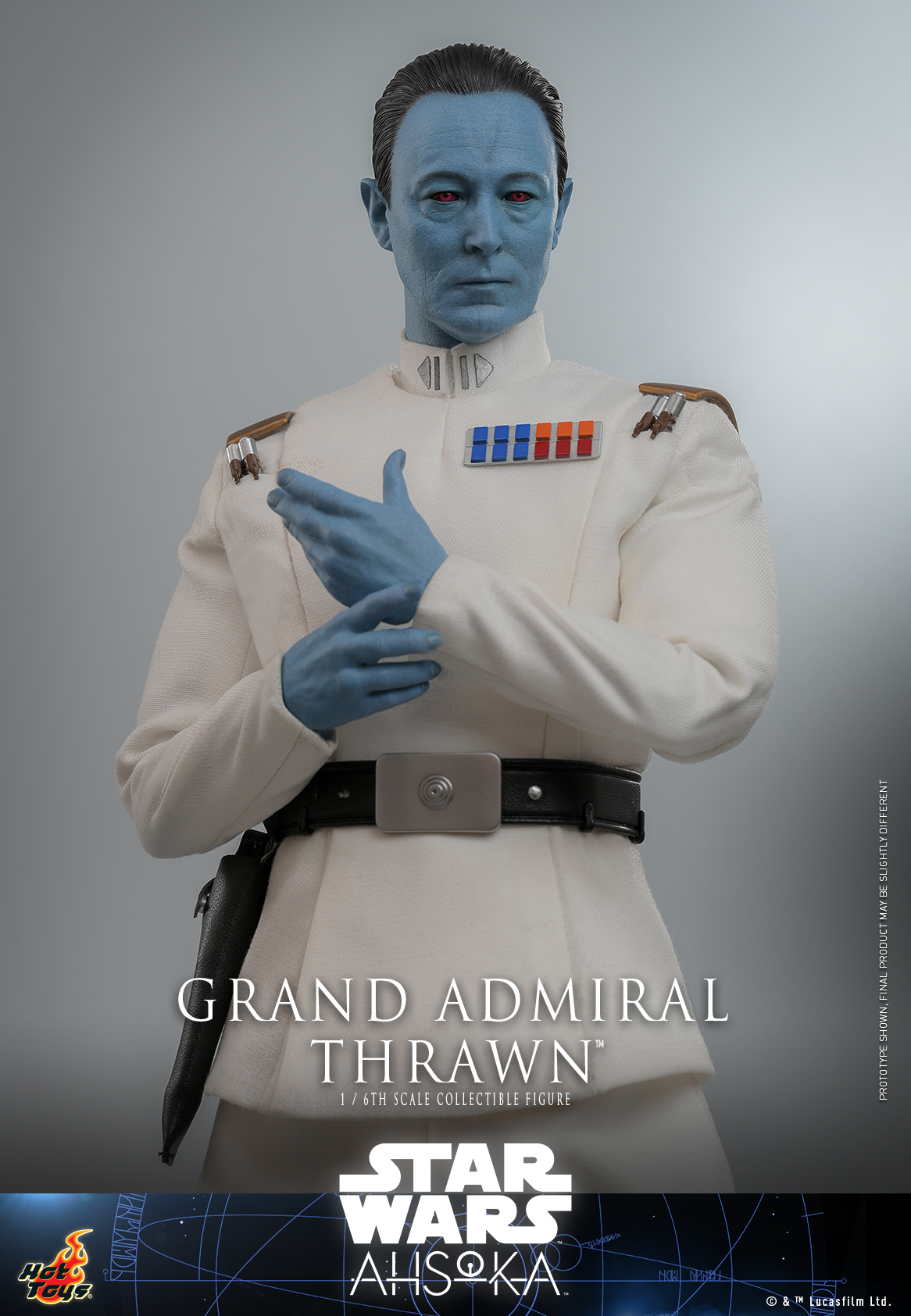 Hot Toys TMS116 1/6 Star Wars: Ahsoka - Grand Admiral Thrawn