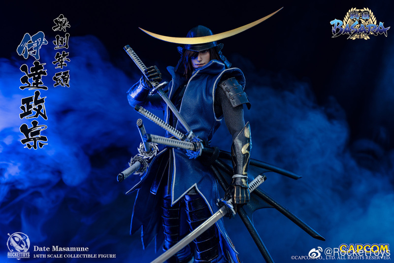 ROCKETTOYS x CAPCOM ROC-001 1/6 Sengoku Basara - Date Masamune