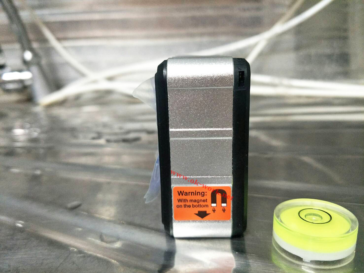 R11 กล่องวัดองศาแบบ ดิจิตอล มีแม่เหล้กในตัว ขนาด 60x60 mm