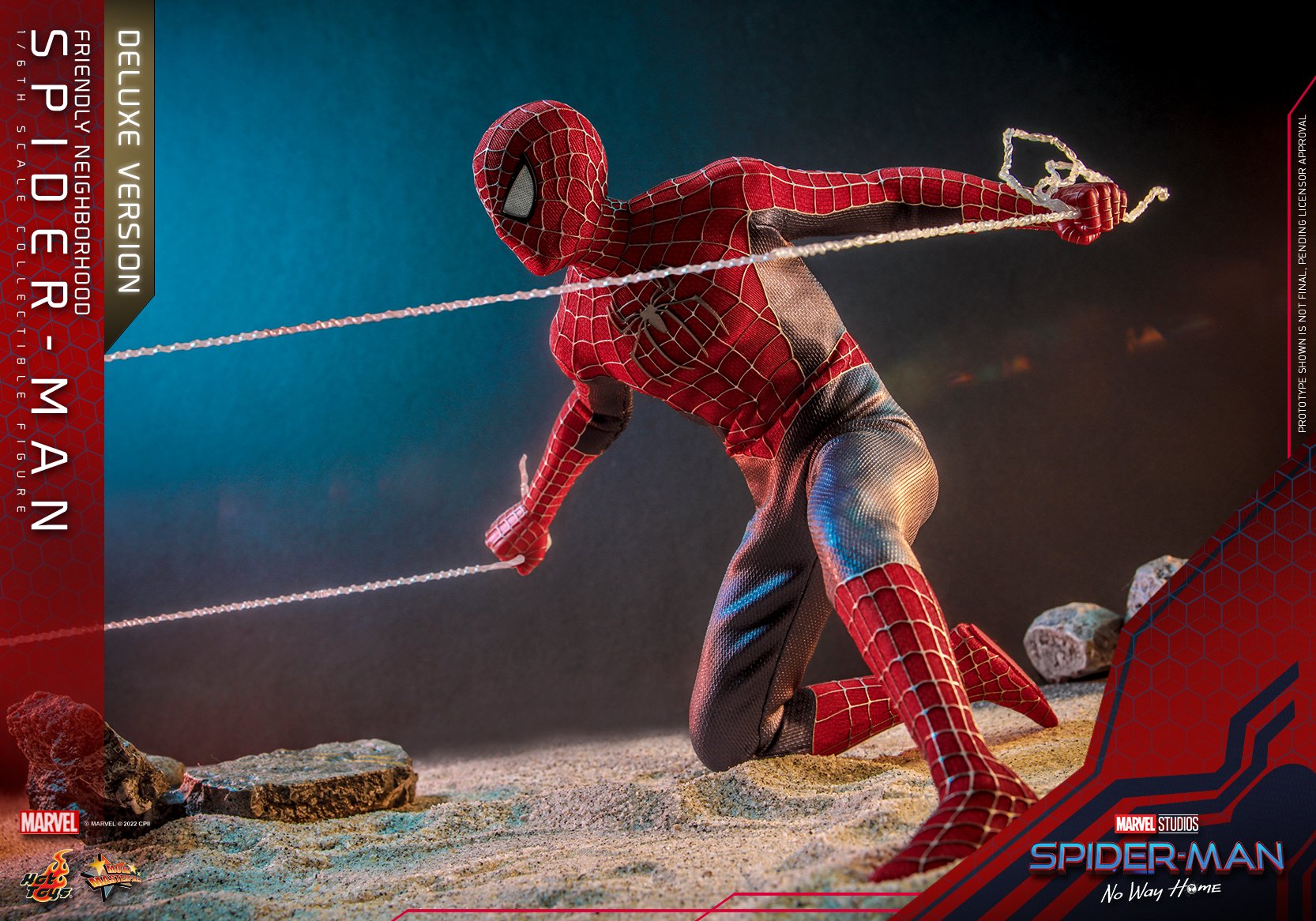 Hot Toys MMS662 1/6 Spider-Man: No Way Home - Friendly Neighborhood Spider-Man (Deluxe Version)
