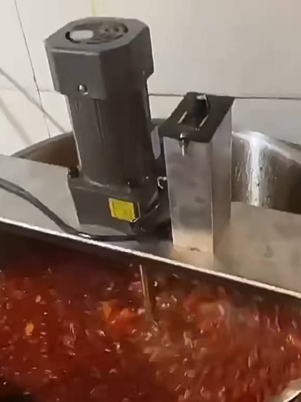 OT232 เครื่องกวนไส้ กวนโจ๊ก สังขยา ครีม แป้ง ทำขนมไทย รุ่นงานหนัก มอเตอร์ใหญ่แรงๆ