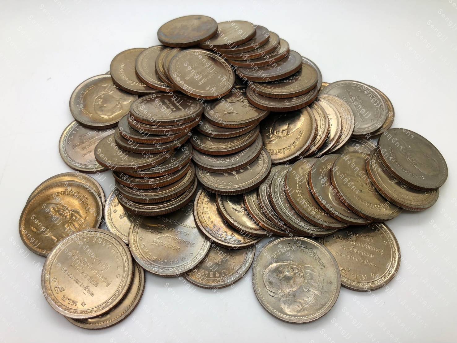 เหรียญกษาปณ์นิเกิล ชนิดราคา 5 บาท องค์ภา สมโภชเดือนขึ้นพระอู่ (ราคาต่อเหรียญ)