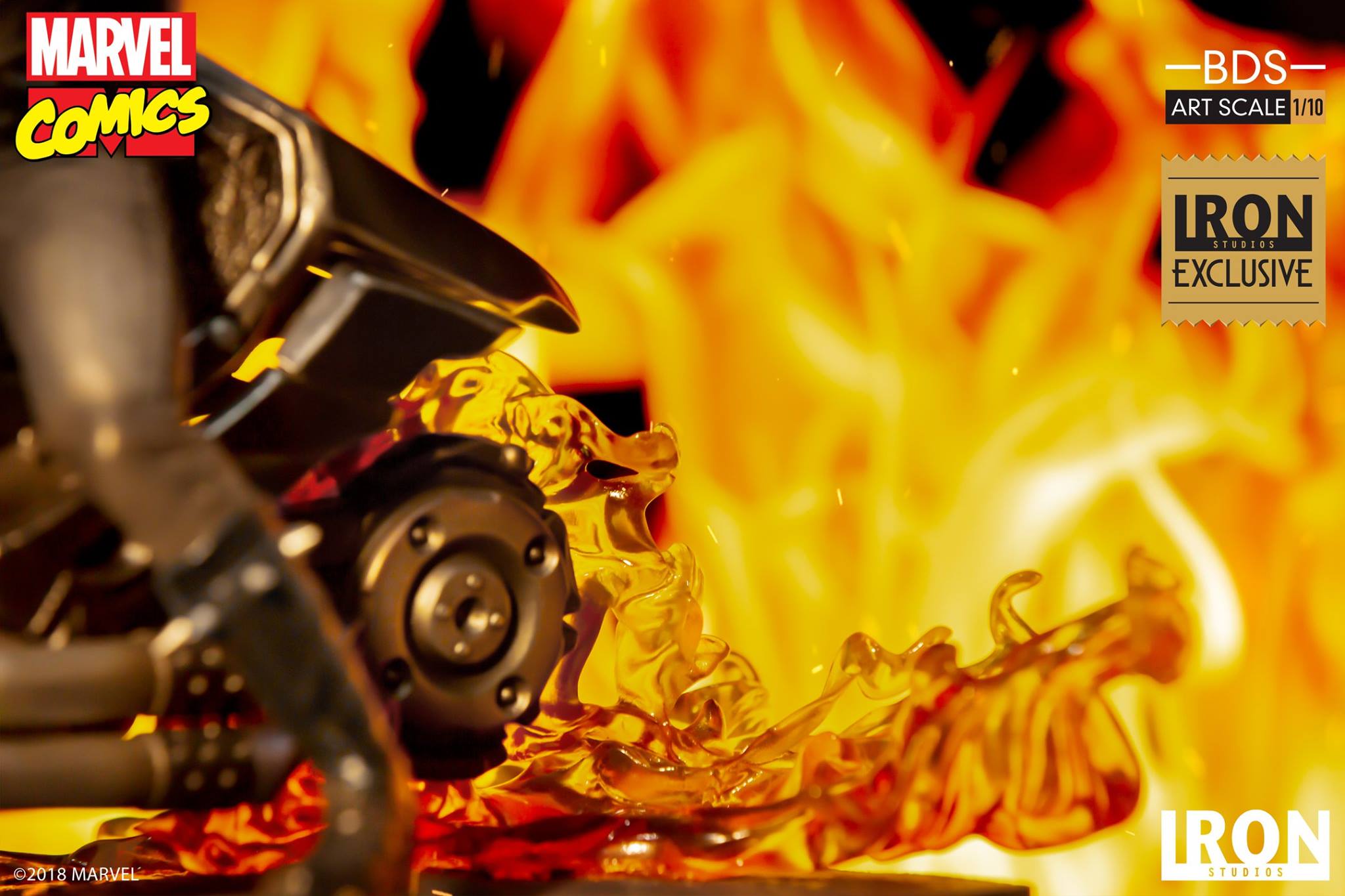 Iron Studios BDS Art Scale 1/10 Marvel Comics Series 5 - Ghost Rider (EX)