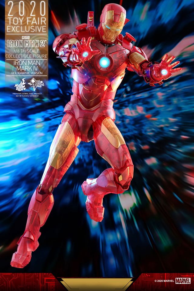 Hot Toys MMS568 IRON MAN 2 - IRON MAN MARK IV (HOLOGRAPHIC VERSION)