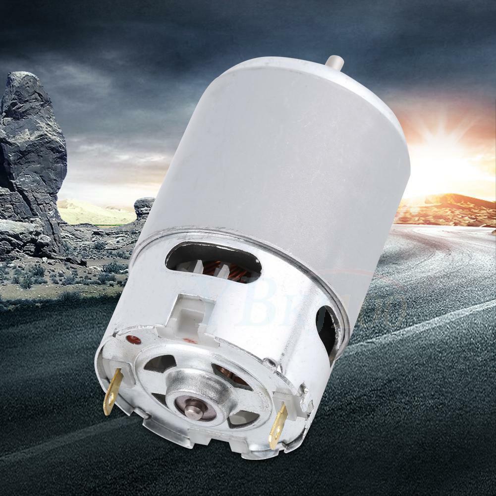MO04 มอเตอร์ RS550 12V DC แกน 3 มิล สำหรับ DIY สว่านจิ๋ว เครื่องเจียร/ตัดมินิ เปลี่ยนอะไหล่สว่านแบต