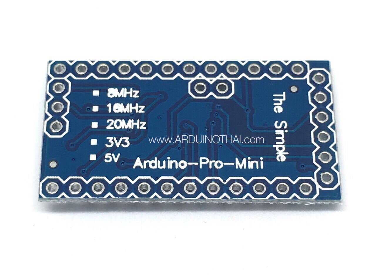 บอร์ดอาดูโน่ Pro mini ATMEGA328P - 5V/16MHz ( Arduino - Compatible Board )