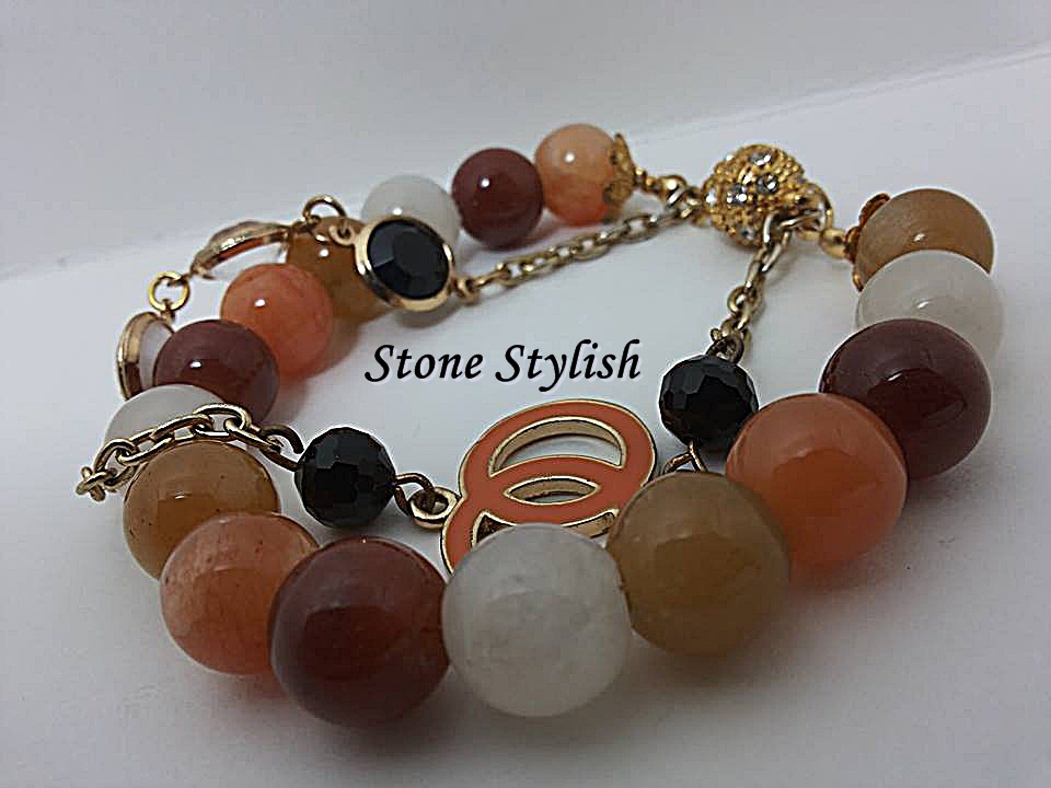 สร้อยข้อมือ หยกหลากสีประดับ accessories