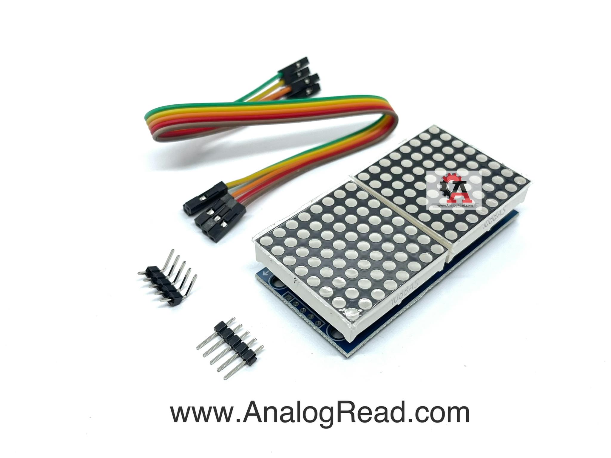 MAX7219 dot matrix module 8x8 2 ชุด