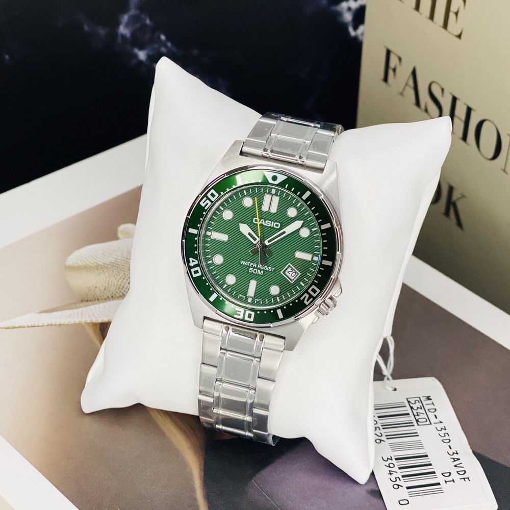 Casio นาฬิกาข้อมือผู้ชาย รุ่น MTD-135, MTD-135D(MTD-135D-1A,MTD-135D-2A,MTD-135D-3A,MTD-135D-7A)