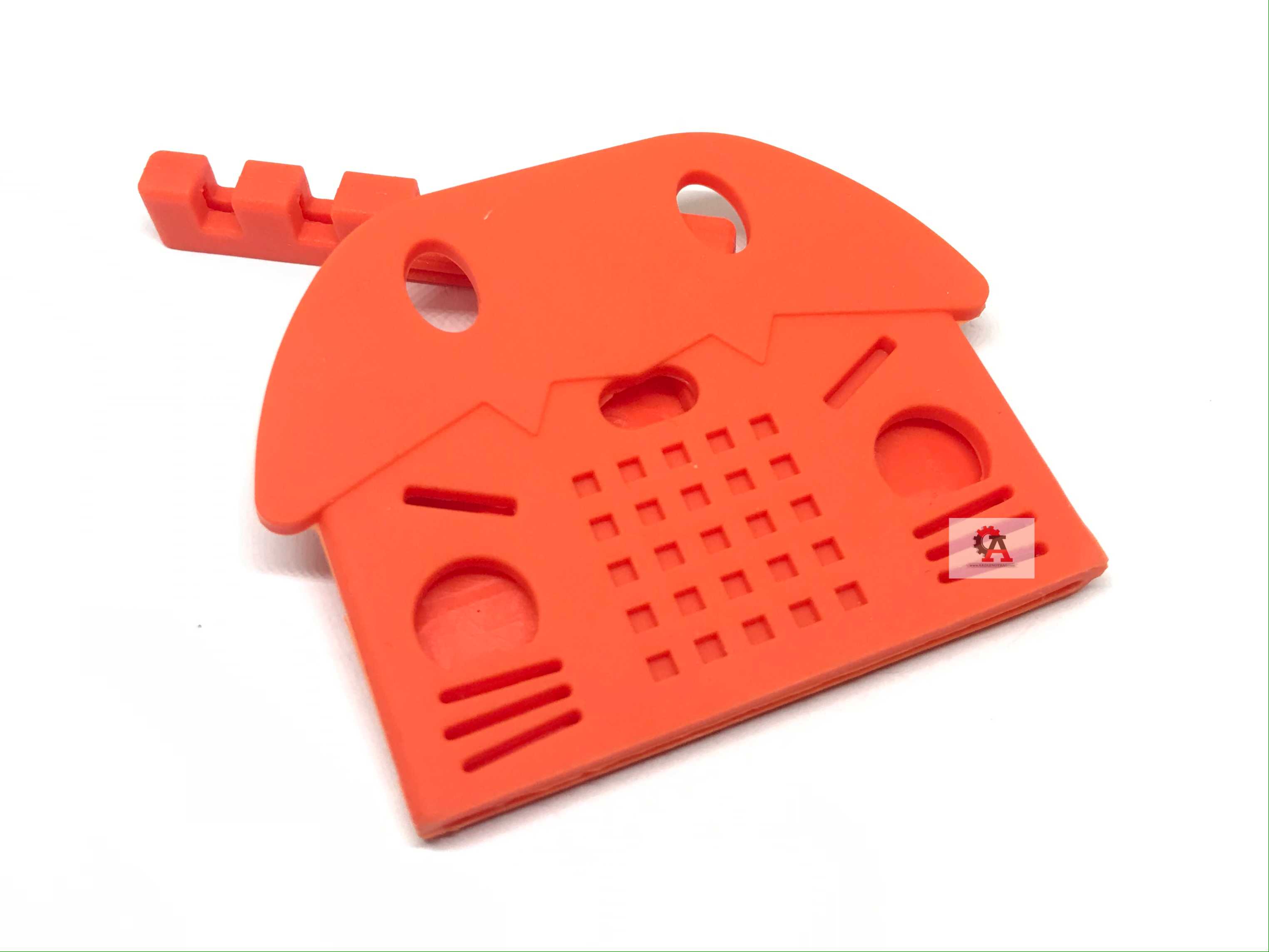 Microbit silicone case เคสซิลิโคนสีส้ม(C)