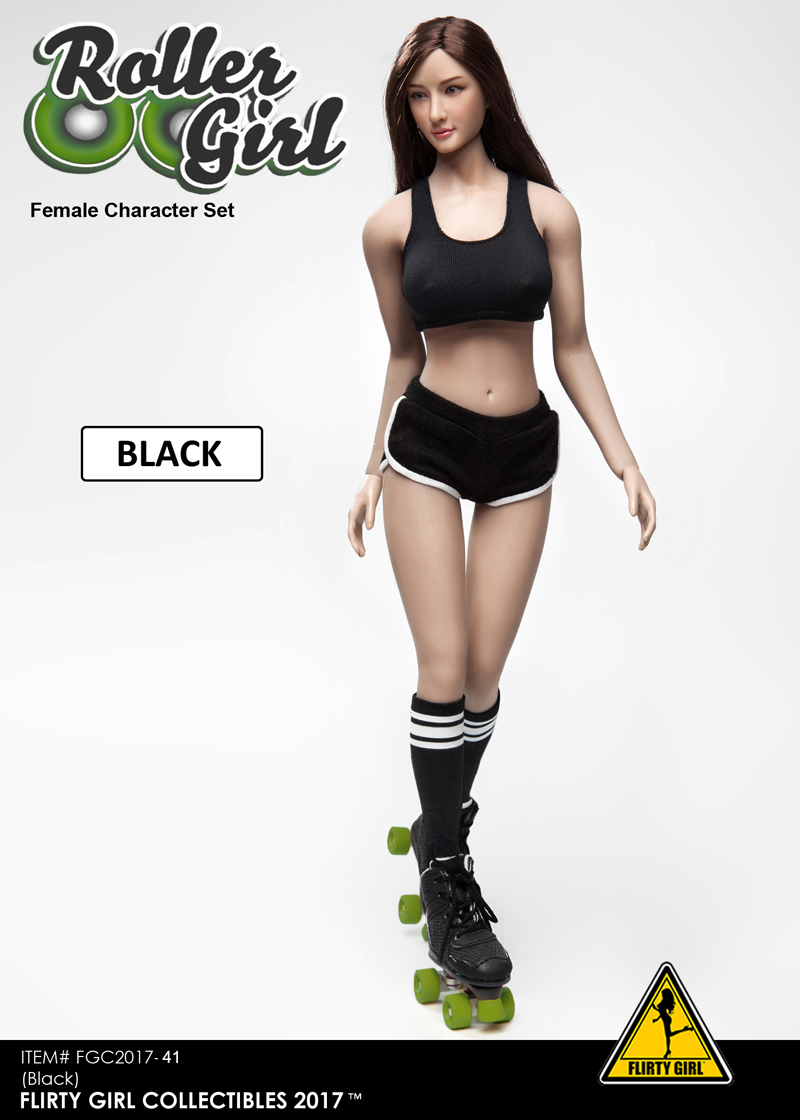 Flirty Girl FGC2017-39 / FGC2017-40 / FGC2017-41 1/6 Roller Girl Female Character Set