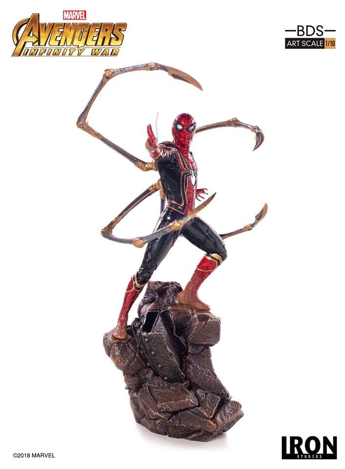 Iron Studios BDS Art Scale 1/10 Avengers: Infinity War - Iron Spider-Man