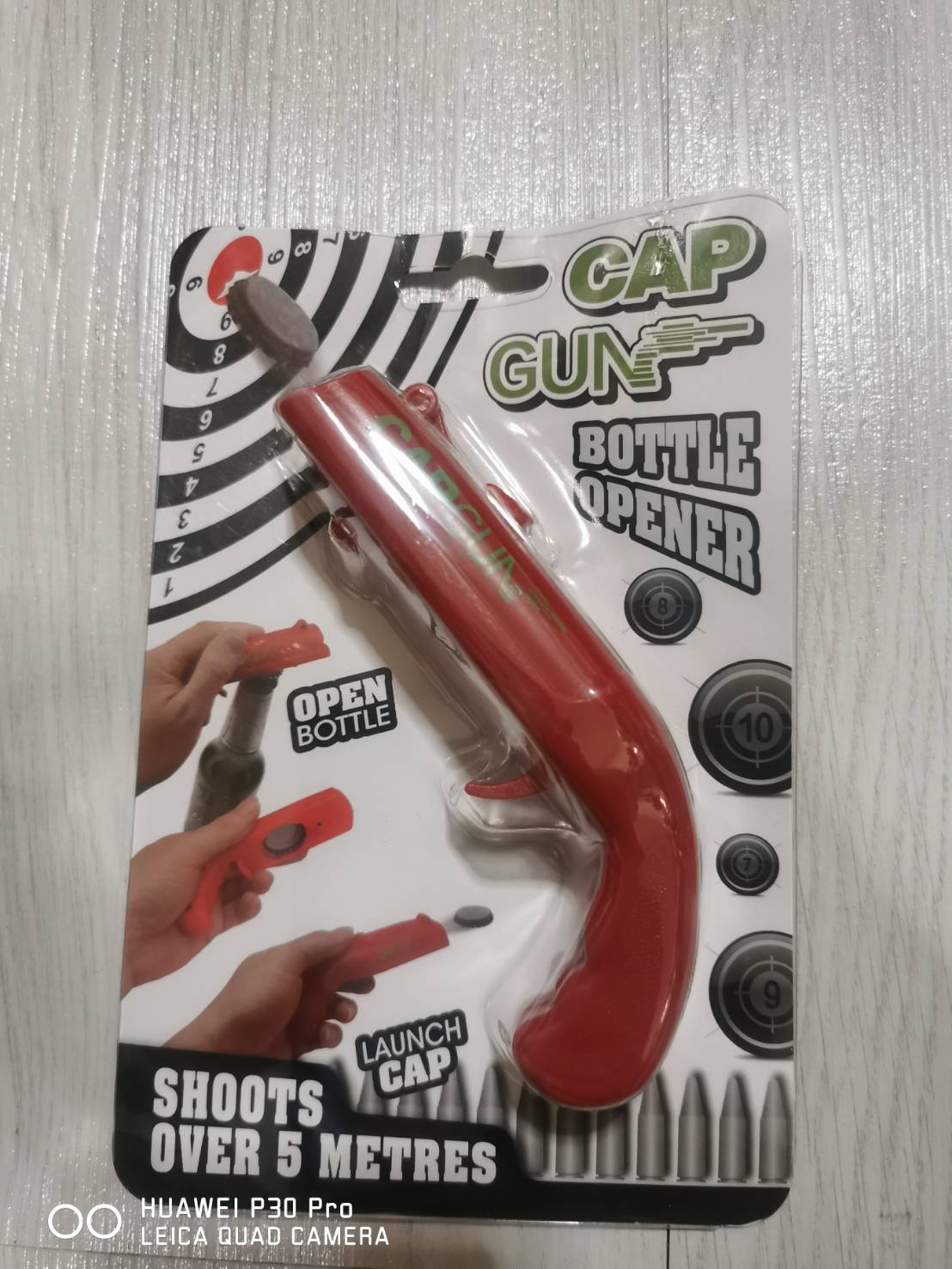 OT104 ที่เปิดฝาขวดยิงฝาได้ GUN CAP ของแท้!!