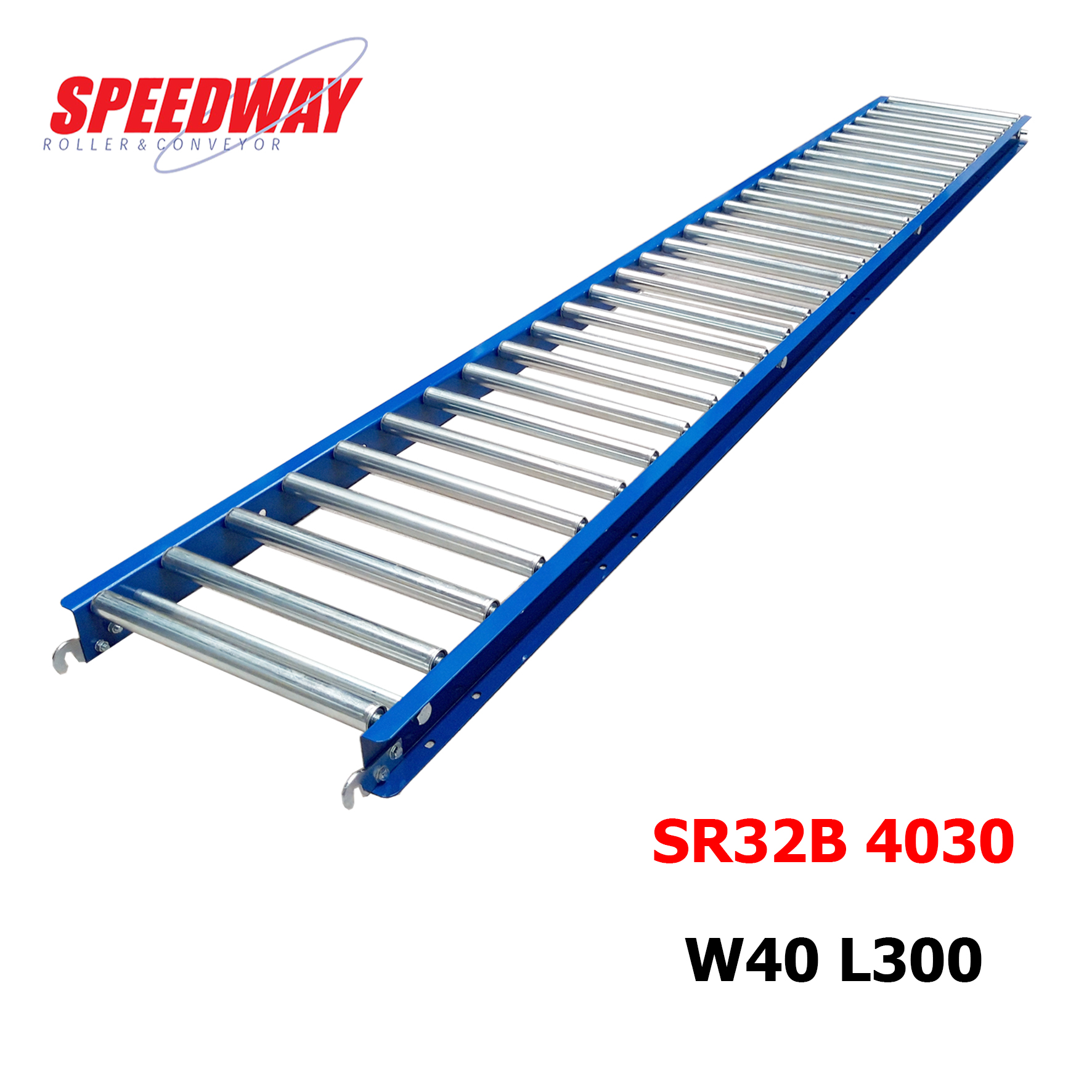 SPEEDWAY รางลูกกลิ้งลำเลียงสินค้า กว้าง 40 cm ยาว 3 M ( Model SR32B - 4030 )
