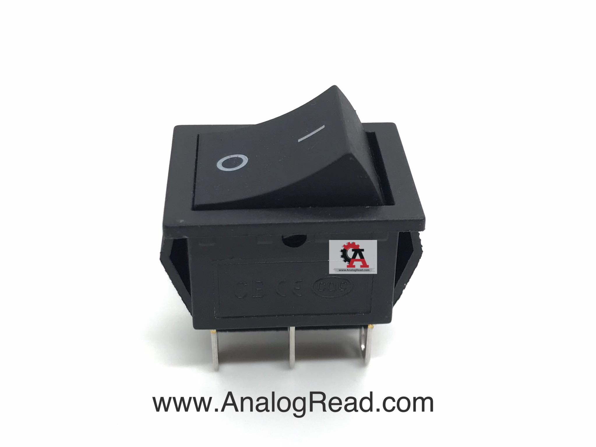 Switch ON - Off 31x25mm 6ขา KCD4