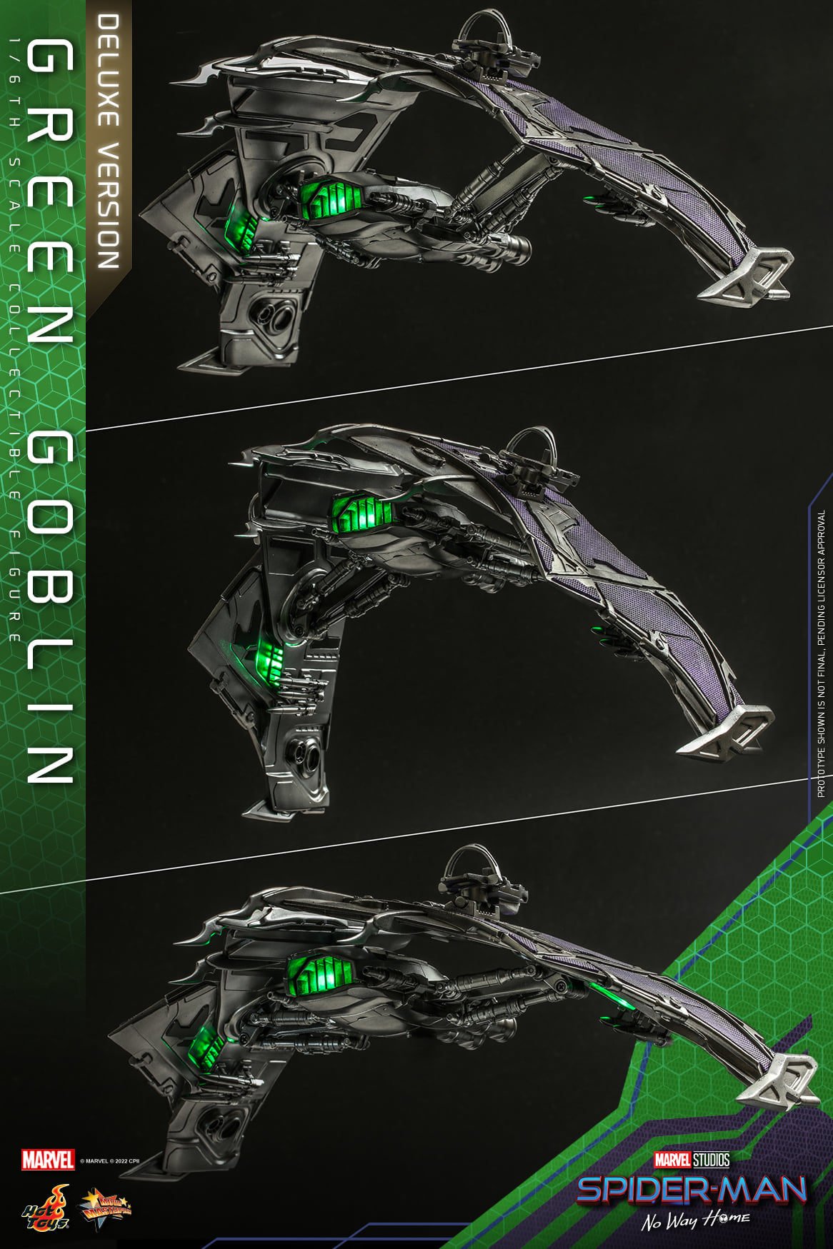 Hot Toys MMS631 1/6 Spider-Man: No Way Home - Green Goblin (Deluxe Version)