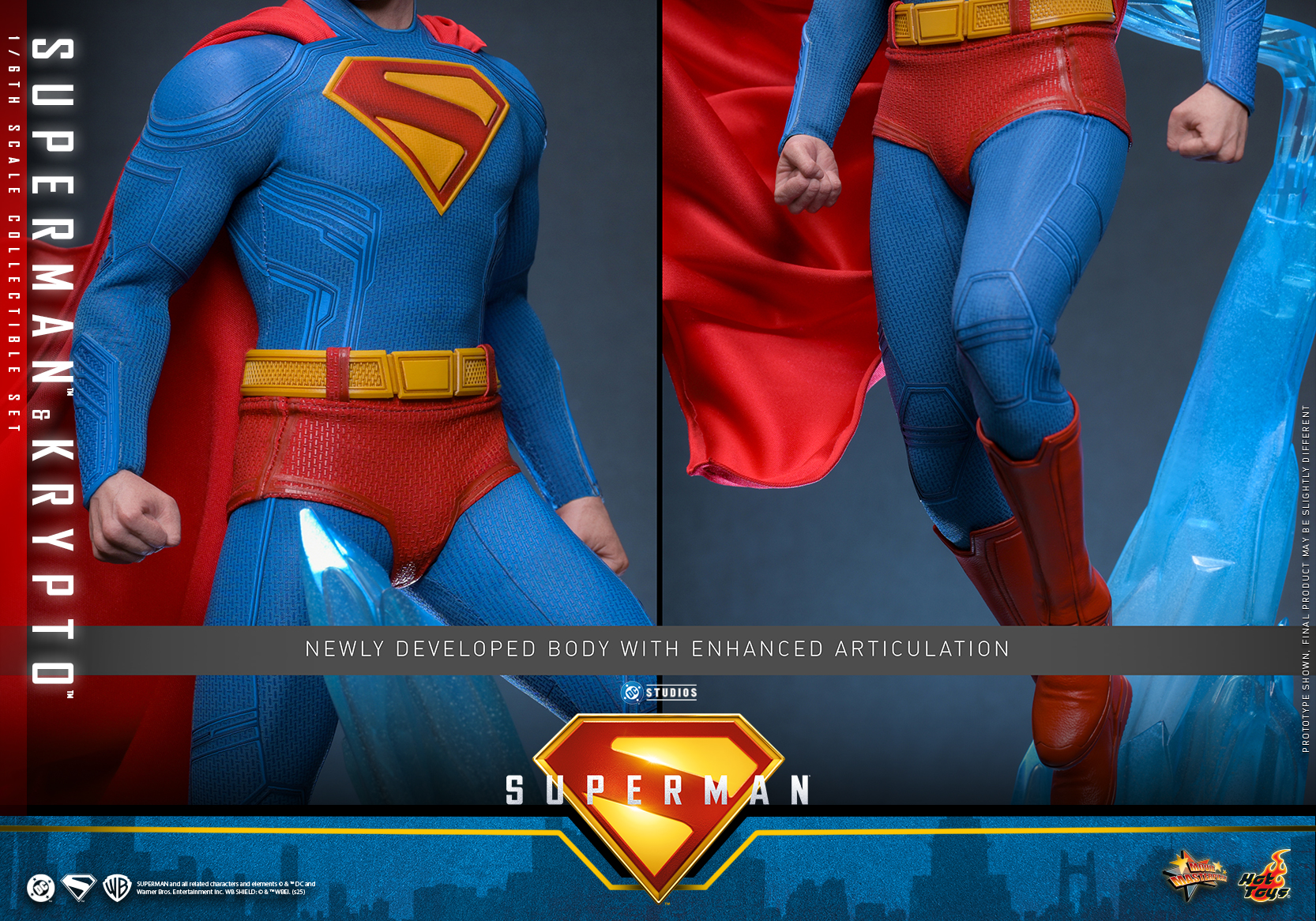 Hot Toys MMS812 Superman - Superman & Krypto