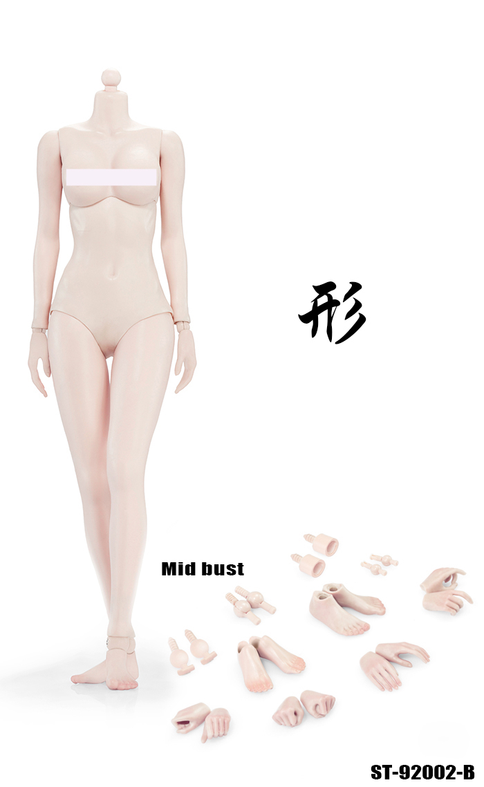 POPTOYS 92001/92002 XING Series 1.0 Super flexible female body (Steel skeleton)