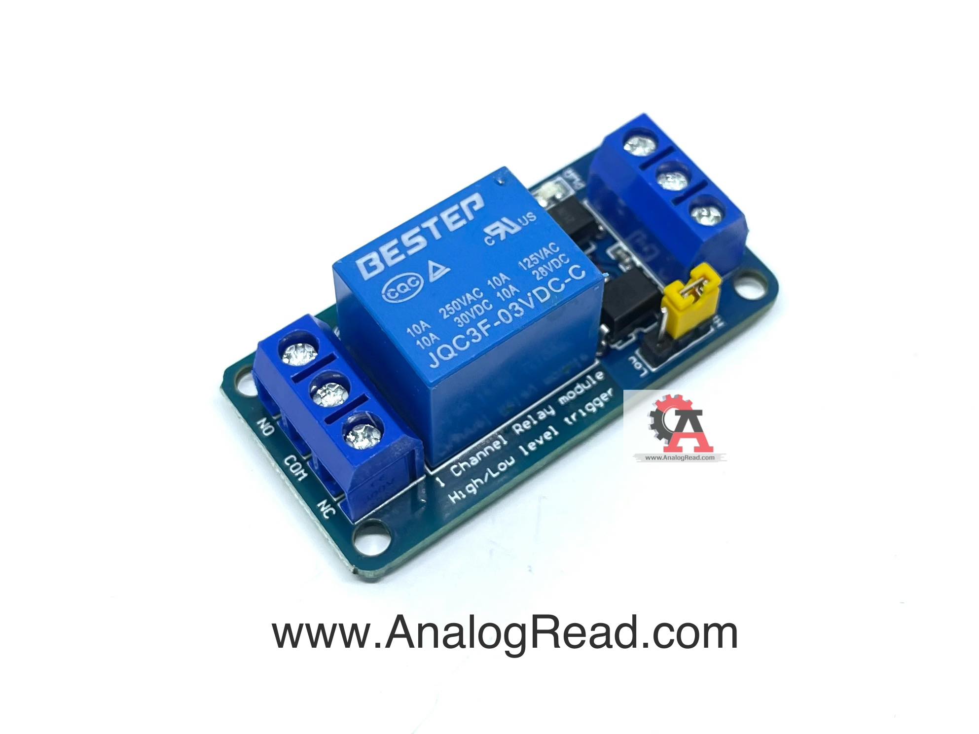1Channel Active H/L 3V OptoCoupler Relay Module