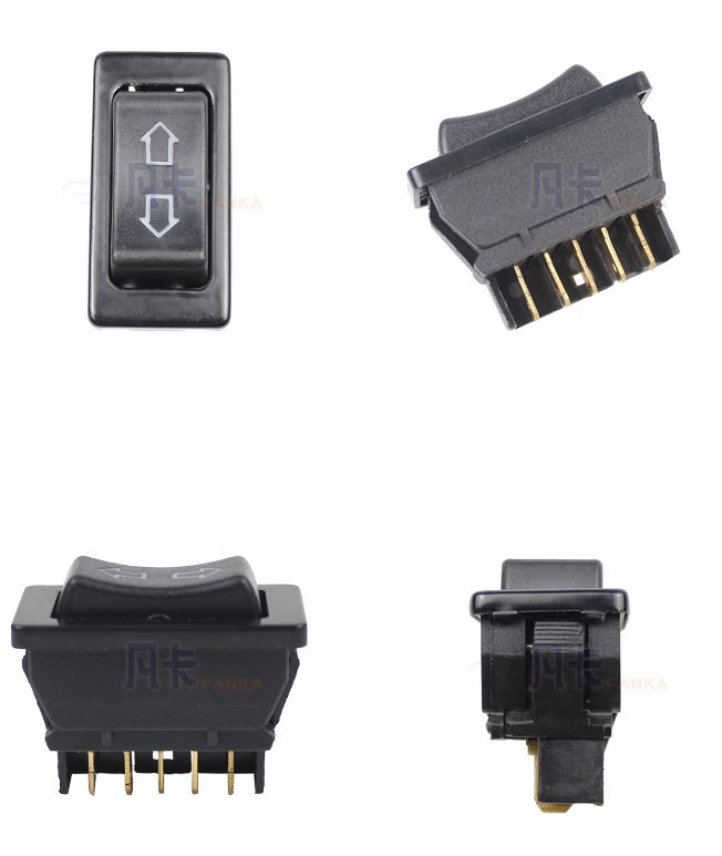 OT128 สวิทซ์ 2 ทาง 12V 20A สำหรับคุมมอเตอร์หมุนกลับทาง