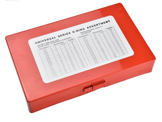 SE02 ชุดซีลโอริงใหญ่ 419 ชิ้น สำหรับงานซ่อมแซม เครื่องจักร DIY