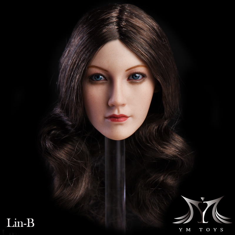 YMTOYS 1/6 Lin-B, Lin-D, Lin-E Lin Headsculpt