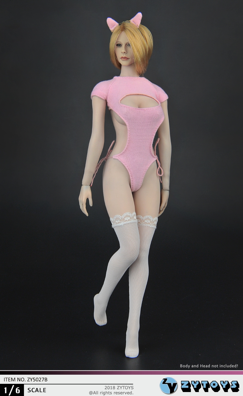 ZY Toys ZY5027B 1/6 Sexy cat girl open chest Pink