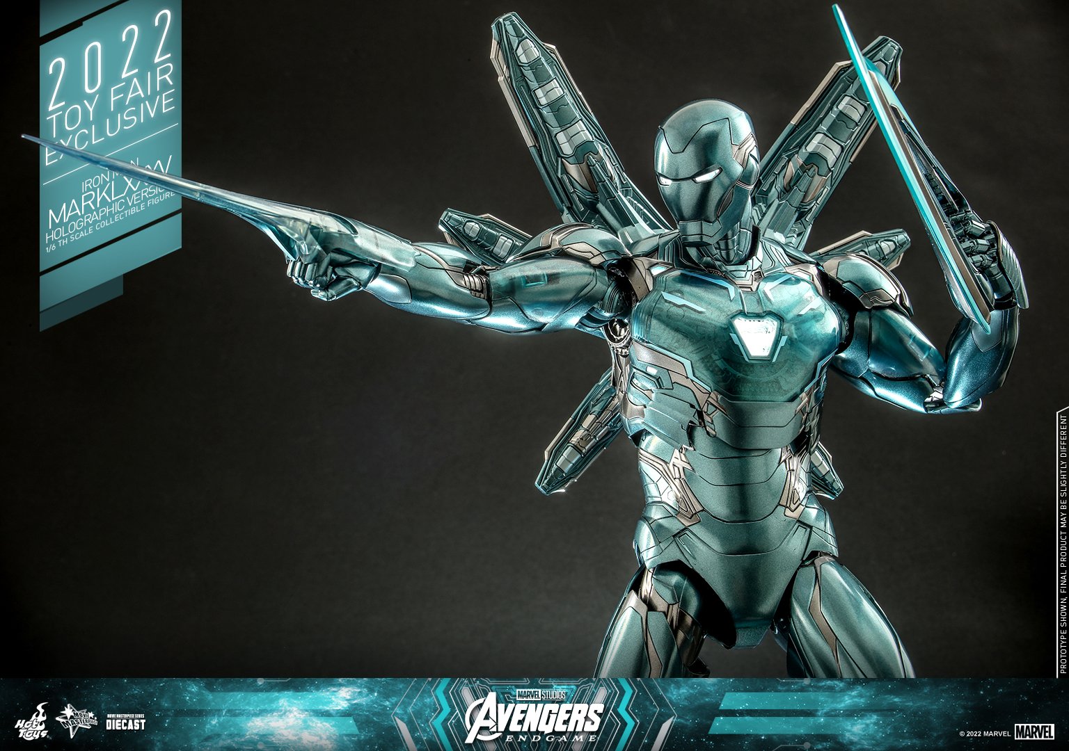 Hot Toys MMS646D45 1/6 Avengers: Endgame - Iron Man Mark LXXXV (Holographic Version) [Toy Fair exclusive]
