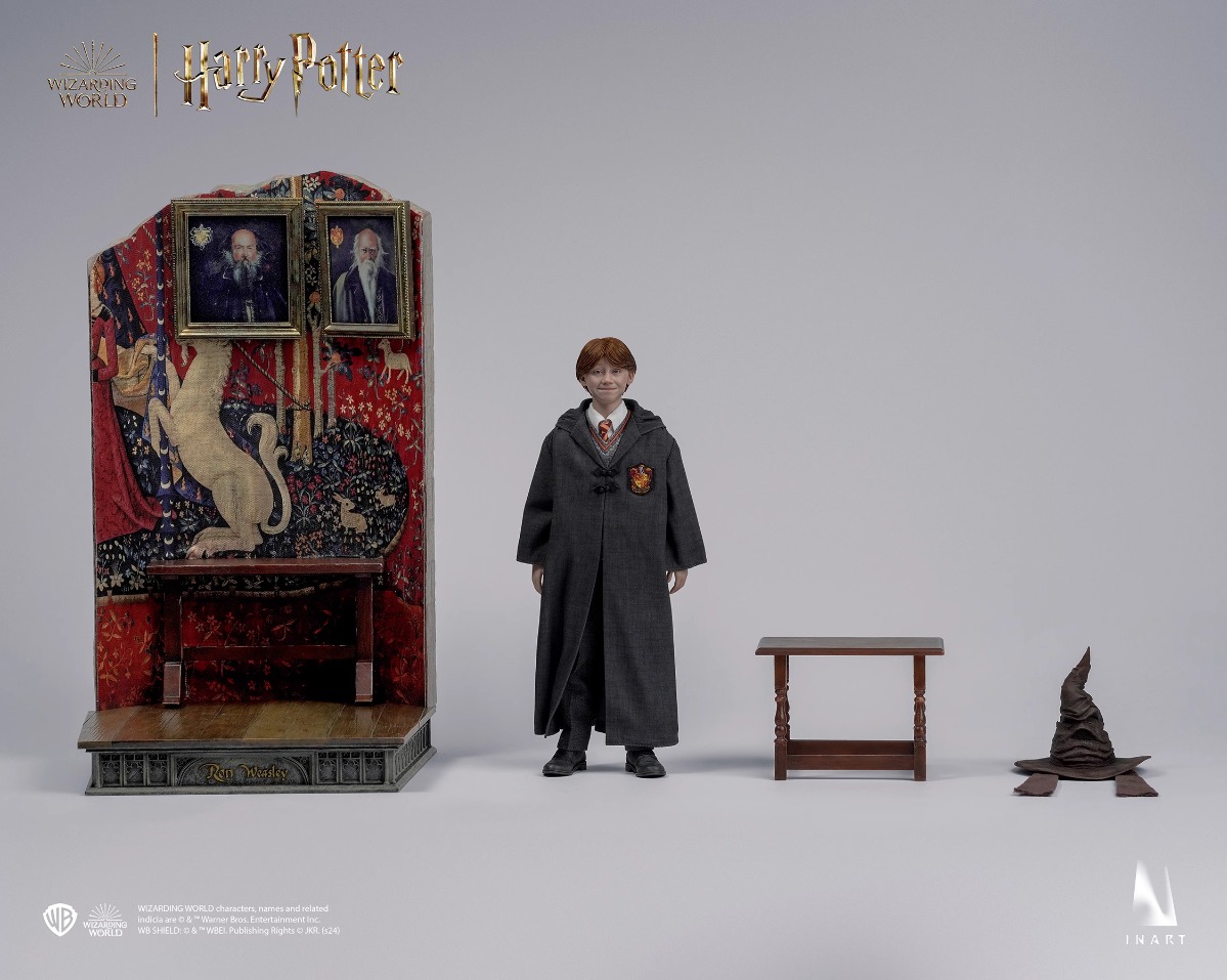 INART x Queen Studios A010D1 Harry Potter and the Philosopher's Stone - Ron Weasley (Deluxe Version) [Hair Transplant Headsculpt]