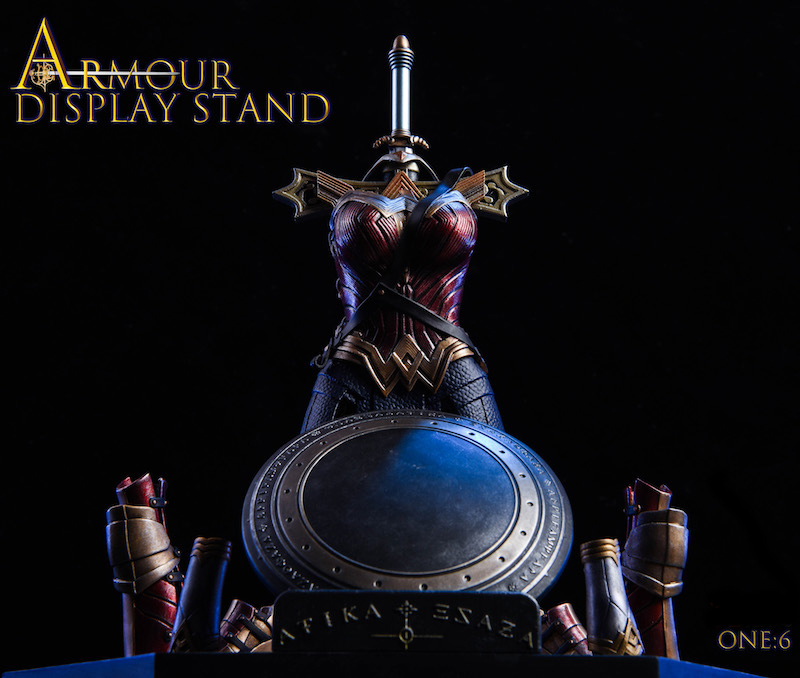 TYStoys SJT-A 1/6 Armour Display Stand - Amazon female fighter Battle Armor