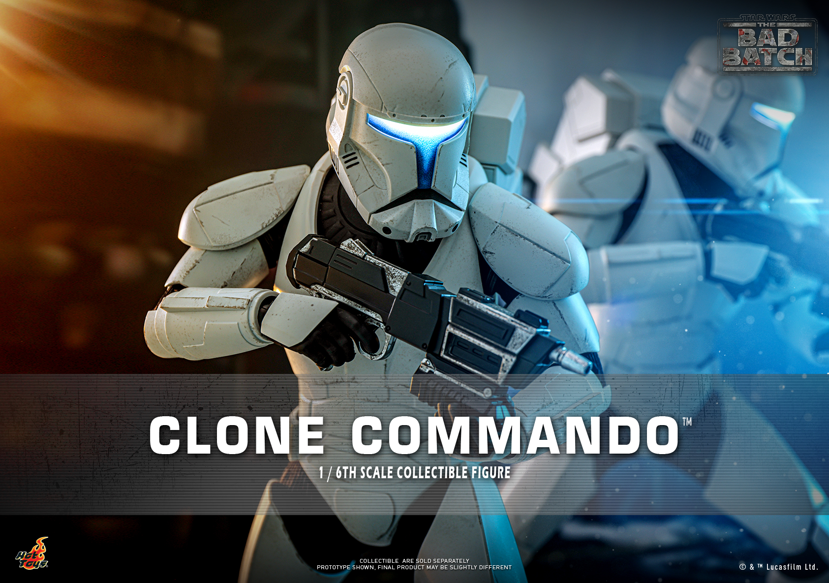 Hot Toys TMS131 Star Wars: The Bad Batch - Clone Commando