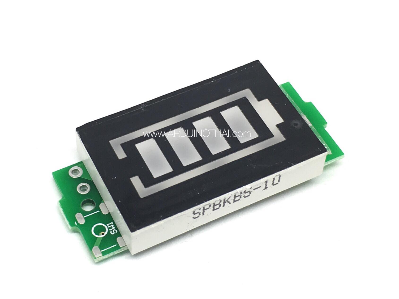 โมดูลวัดระดับแบตเตอรี่ voltage module 3.3VDC - 4.2VDC สต็อกไทยส่งไว